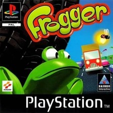 Frogger - Sony PS1 PlayStation 1 Action Arcade Platformer Video Game