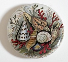 Pot lid 52b - lid, (prattware)