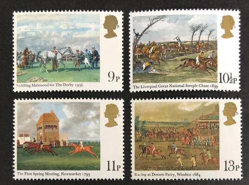 1979 mint mnh horse - gb, racing