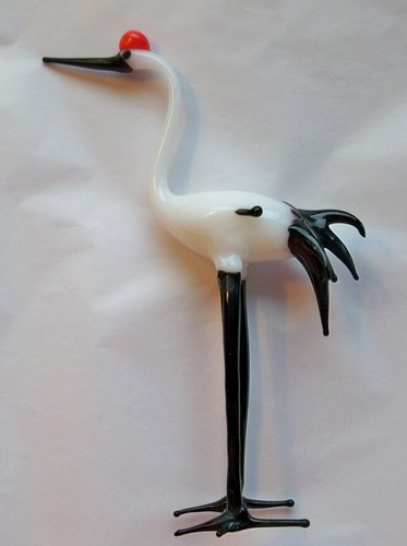 White black stork - stork, heron