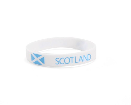 Scotland silicone wristbands - silicone,