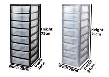 8 Drawer Plastic Storage