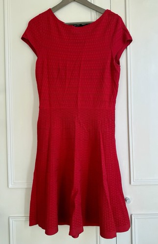 Karen millen red bandage rib - millen,