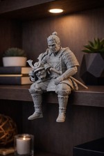 Sitting Samurai Edge Sitter