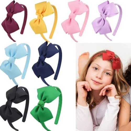 Girls bow headband - bow, ribbon
