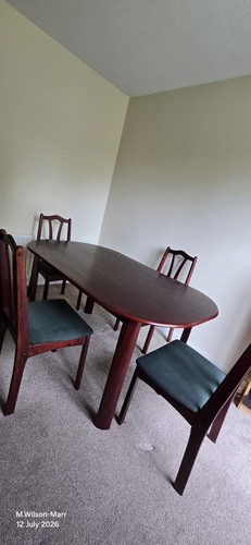 Oval mahogany wood dining - oval,