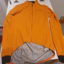 Le Col Pro Rain Waterproof Cycling Jacket Orange S