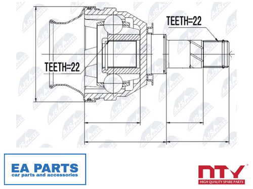 Joint kit drive shaft for - kit,,