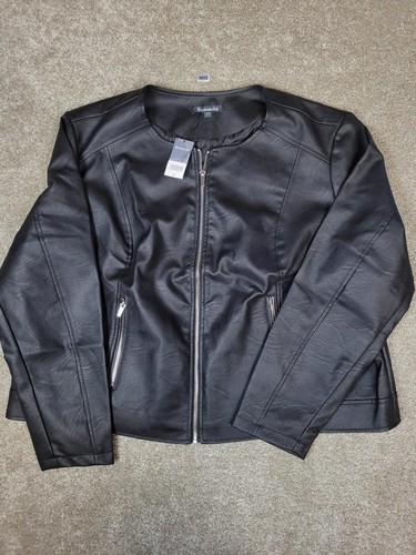 Bonmarche black faux leather - bonmarche,