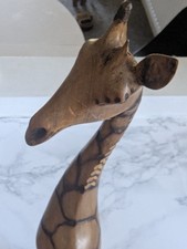 Large Hand Carved Wooden