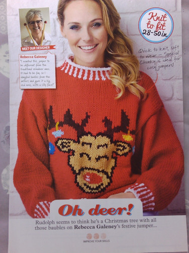 Knitting pattern reindeer - pattern,