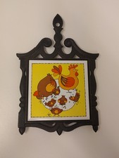 Vintage 1970s Cast Iron And