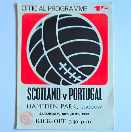 Official programme scotland - official, v