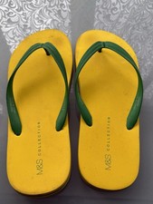 M&S Flip Flops Size 10 - 12