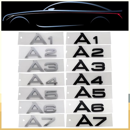 Audi rear emblem - badge, a1