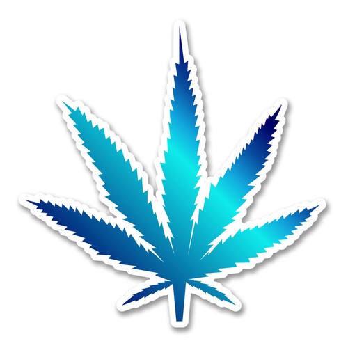 10cm cannabis vinyl - x,