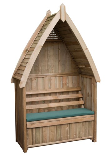 Valencia garden arbour with - valencia,