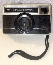 Vintage Kodak 77X Instamatic Camera with Case - 126 film - 1970s