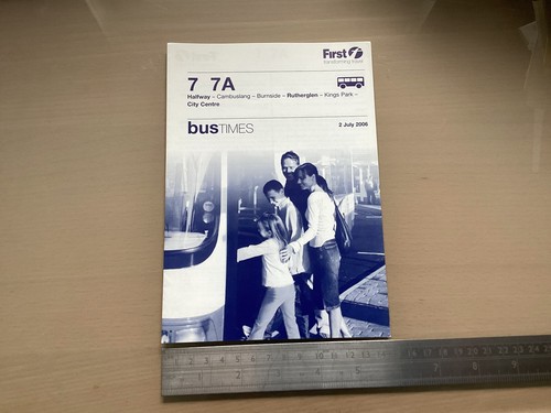 First glasgow scottish bus - first,