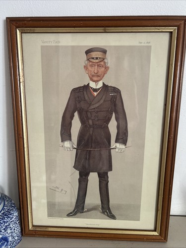 Antique vanity fair spy print - vanity,