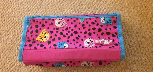 Smiggle pink pencil case - pencil,