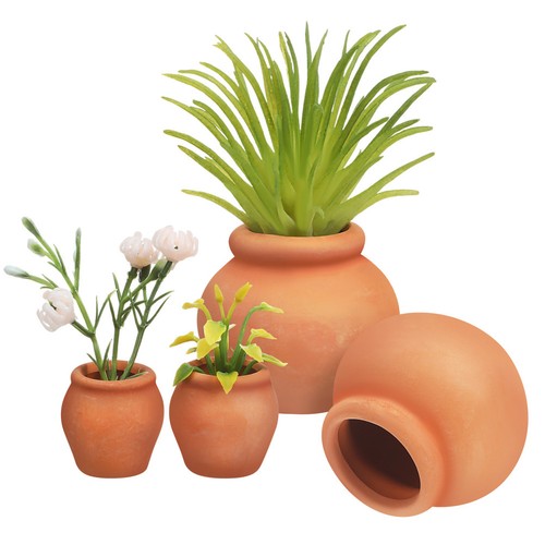 Pcs vintage terracotta - pcs, pots