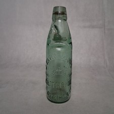 Embossed Aqua Glass Codd