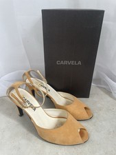 Carvela mustard yellow suede