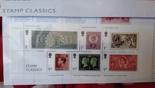 Royal mail stamp classics set - stamp,