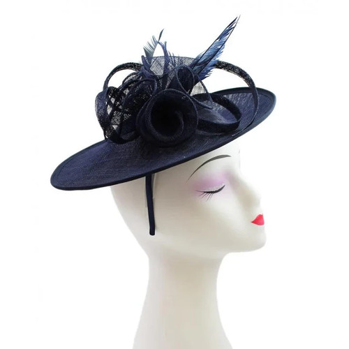 Large sinamay oval hatinator - large,