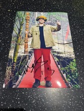Angry Ginge Hand Signed 12x8