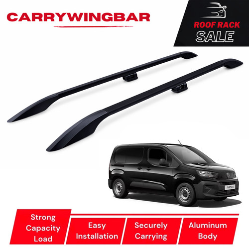 Roof side rails for peugeot - rails,