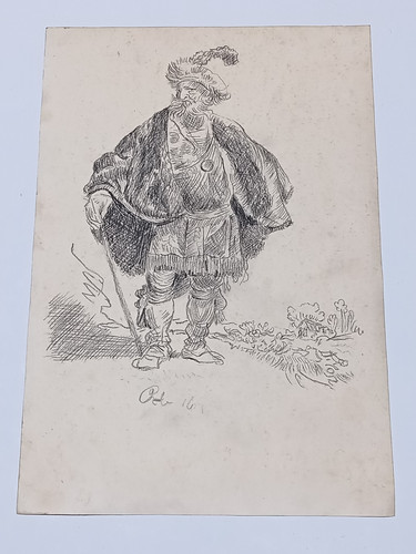 Rembrandt van rijn drawing - van,