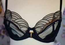 Gossard Viva Non Padded Black Plunge  Bra Underwired  36FF