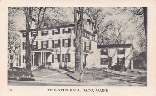 Saco maine thornton hall 1953 - maine~thornton, hall~1953