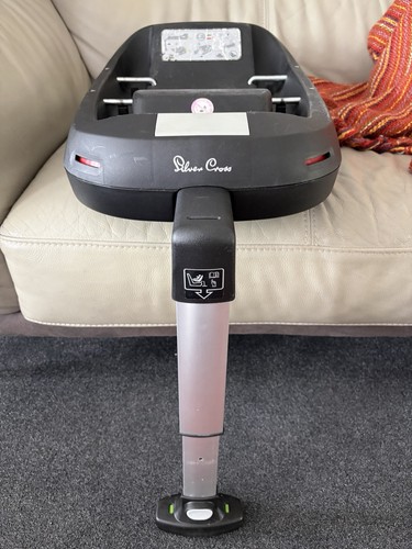 Silver cross isofix car - silver,