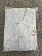 Brand New White Boiler Suit With Cunard Logo Size 54
