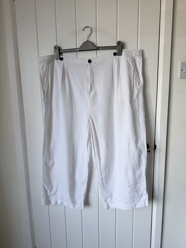 Woman white linen - woman,