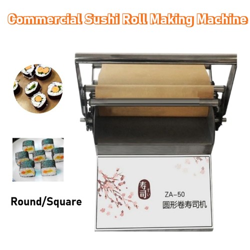 Round square sushi roll - round/square, making