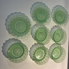 Rare 8 Pc Lot Vintage Bagley