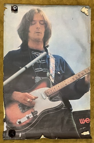 Eric clapton vintage poster - vintage,