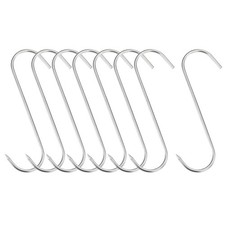 9.84" Meat Hooks, 0.24" Thick