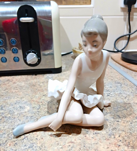 Nao porcelain ballerina - porcelain,