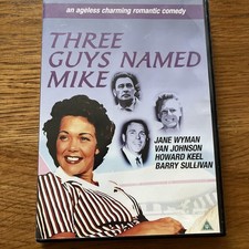 Three Guys Named Mike (DVD) Barry Sullivan Howard Keel Jane Wyman (US IMPORT)