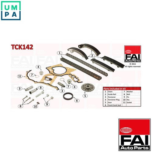 Timing chain kit tck142 for - kit,