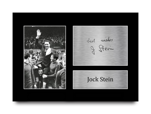 Jock stein signed - stein, pre