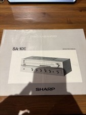 SHARP SA-10E Stereo Tuner