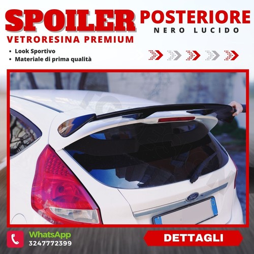Rear spoiler ford fiesta 7 - spoiler,, 6