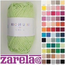 Rico Ricorumi DK 100% Cotton Knitting Yarn 25g ***ALL COLOURS***