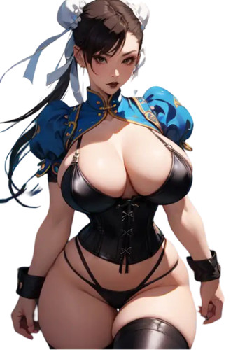 Chun street fighter waifu - chun-li,